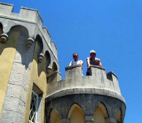 Up one of the Guard Towers